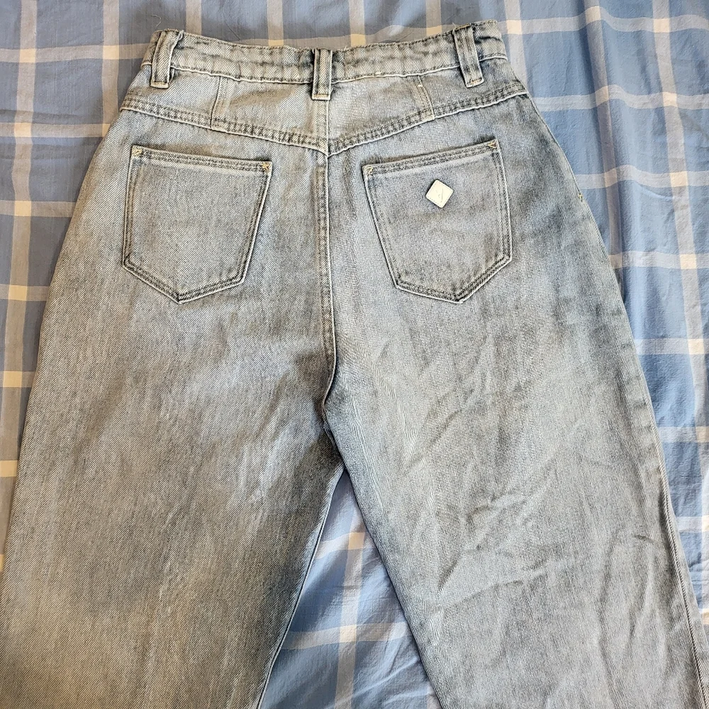 Abrand High Waisted Miami Taper Jean's Size 28/ EU 10 - Picture 9 of 14